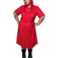 90’s/Y2K Polka Dot A-Line Dress (1X/2X)