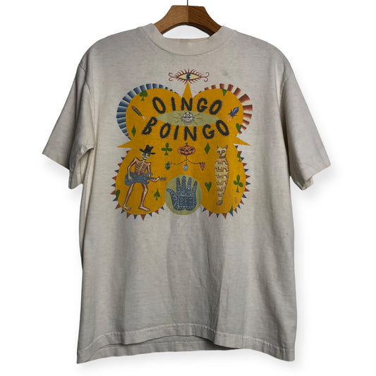 90’s Oingo Boingo Farewell Tour Día de Los Muertos White T-Shirt (M)