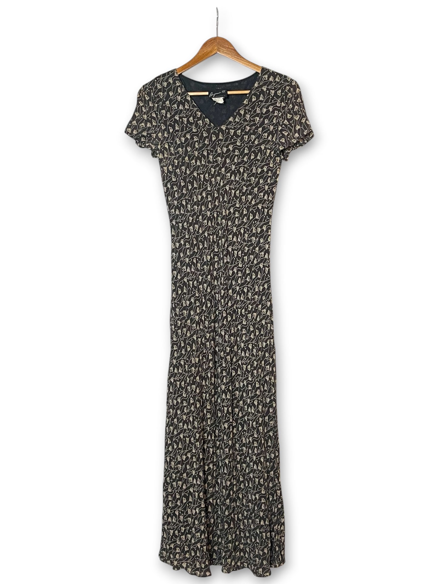 90’s Grunge Floral Maxi Dress (S/M)