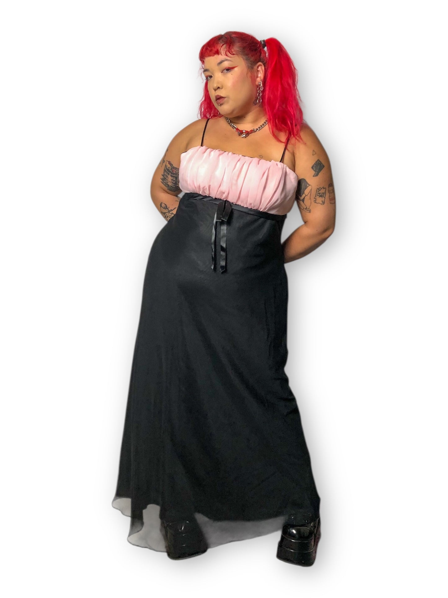 90’s Fiesta Evening Maxi Dress (3X)