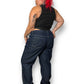 Y2K/Modern Liberty Blues Dark Blue Denim Jeans (3X)