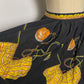 Vintage Kitschy Print Circle Skirt (S)
