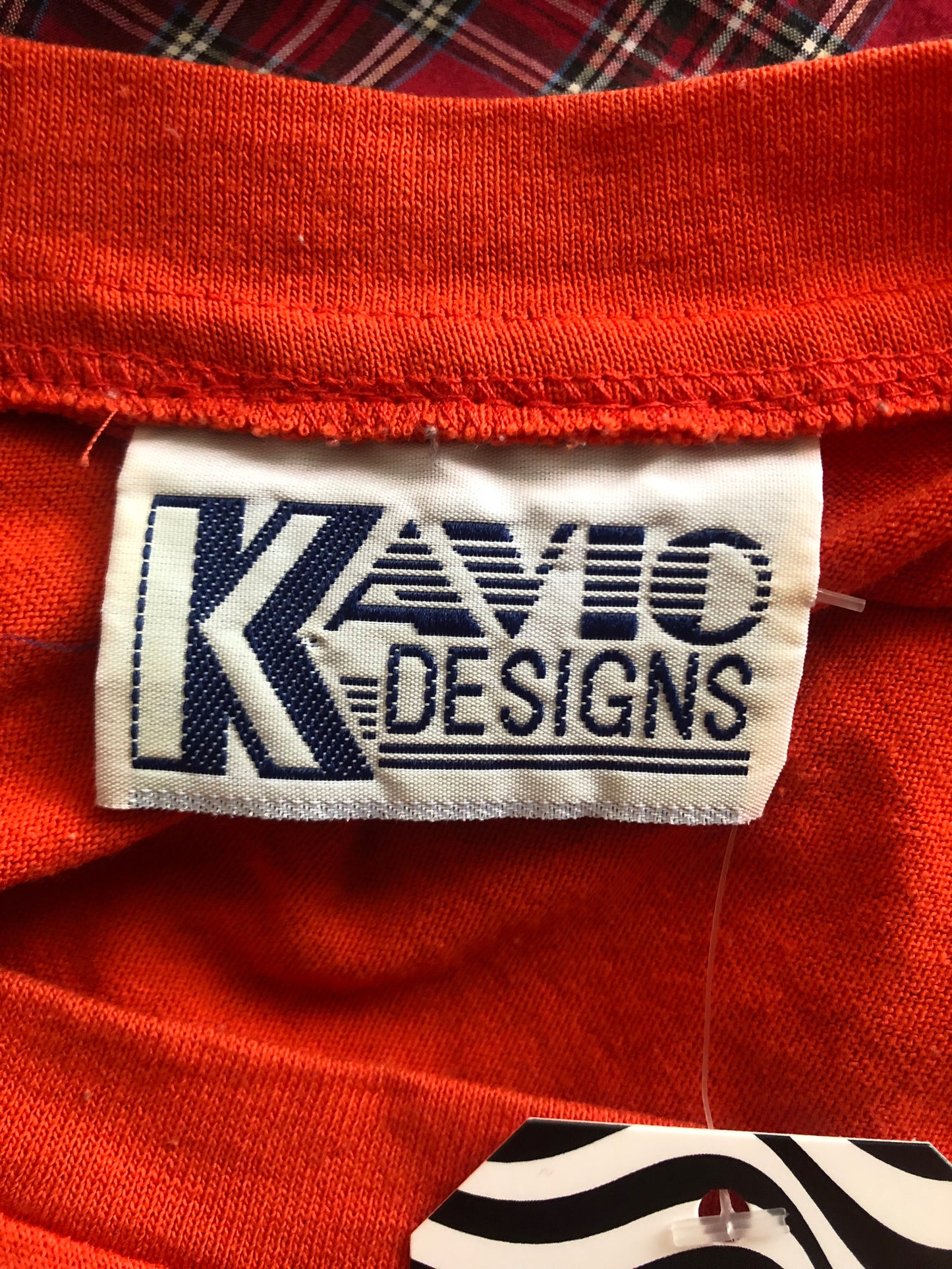 80’s/90’s Kavio Designs Orange Shirt (2X)