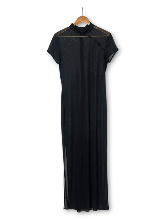 90’s Gothic Sheer Maxi Dress (L)