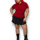 90’s Chico’s Red Slinky Shirt (L/XL)