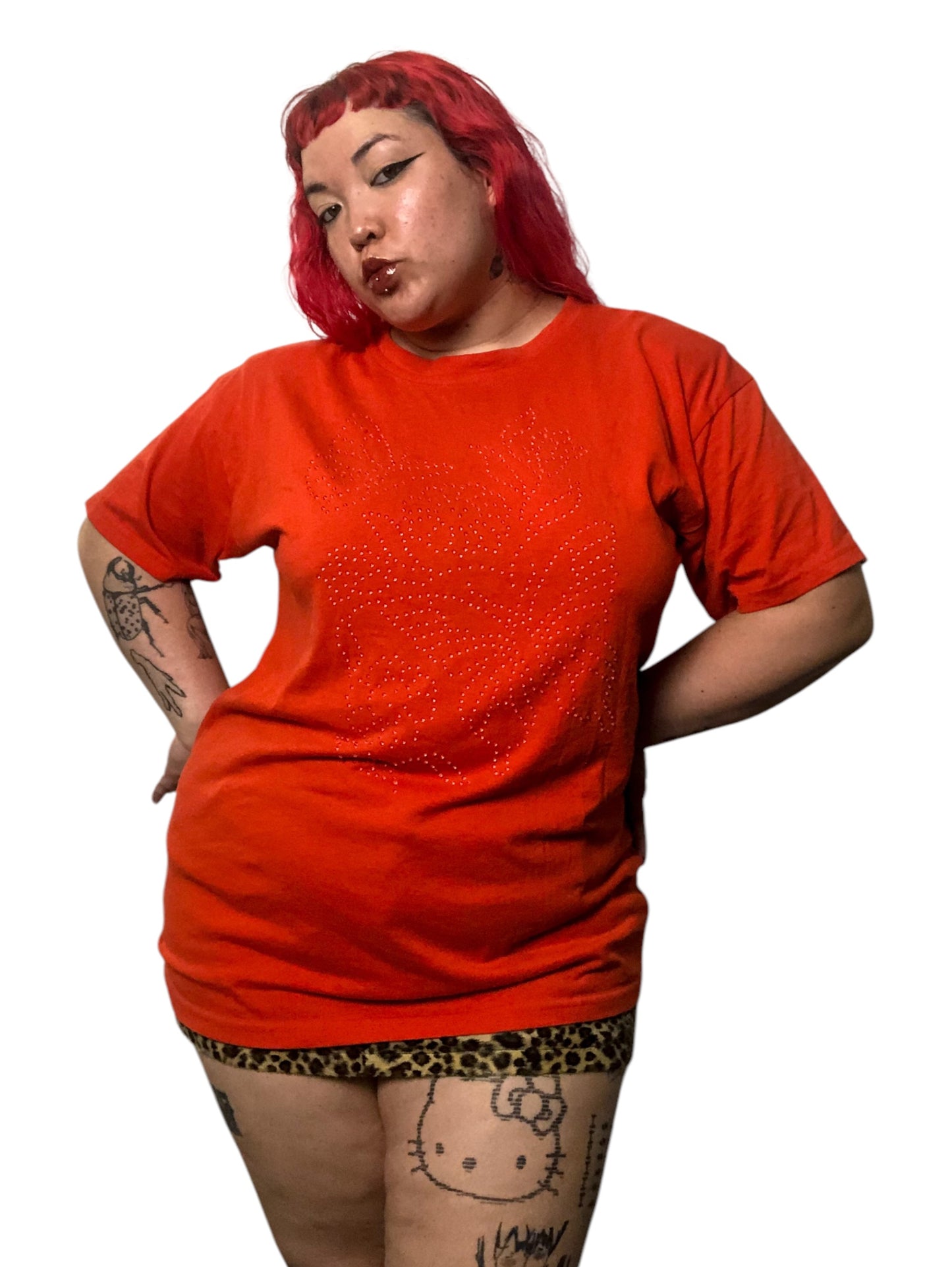 80’s/90’s Kavio Designs Orange Shirt (2X)