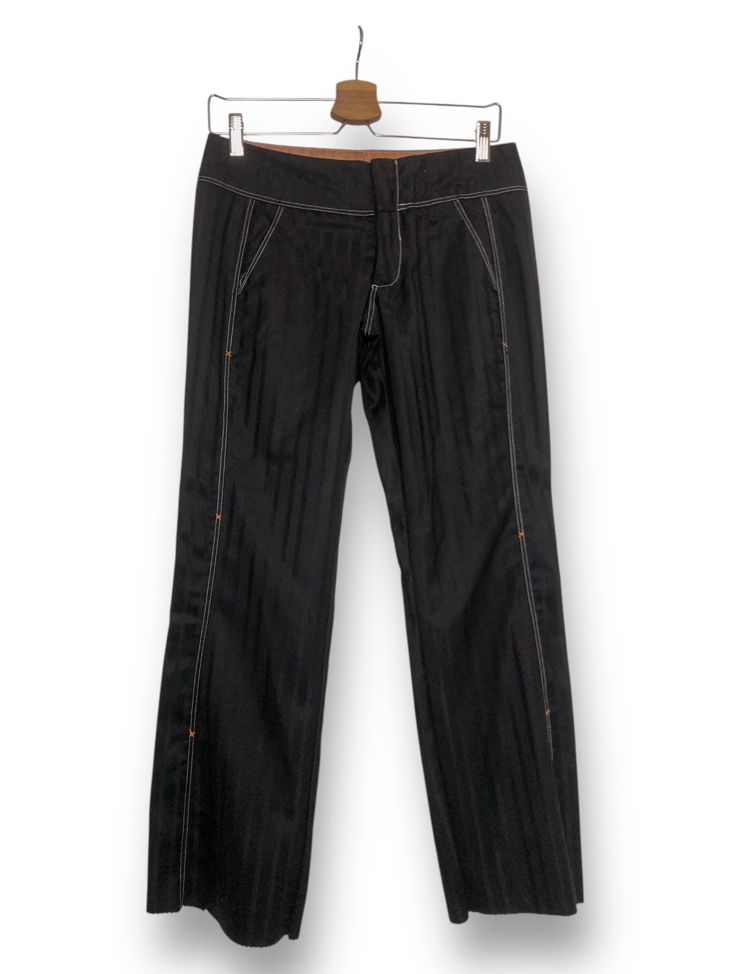 Black Striped Slacks (M)
