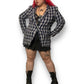 80’s Requirements Plaid Blazer (2X)