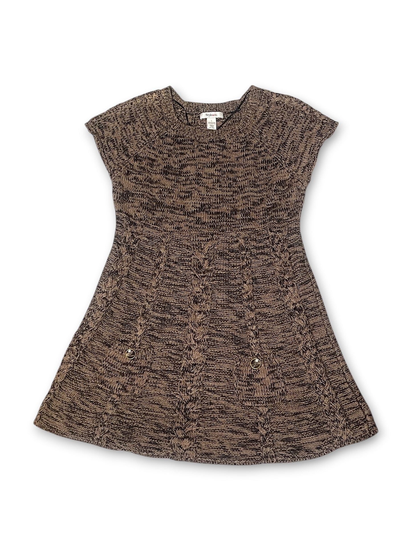 90’s/Y2K Boho Knit Sweater Dress (L)
