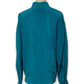 80’s Turquoise Retro Western Blouse (L)