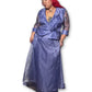 90’s Alex Evenings Lavender Organza 2-Piece Set (XL)