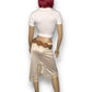 90’s/Y2K Cream Slip Skirt (M)