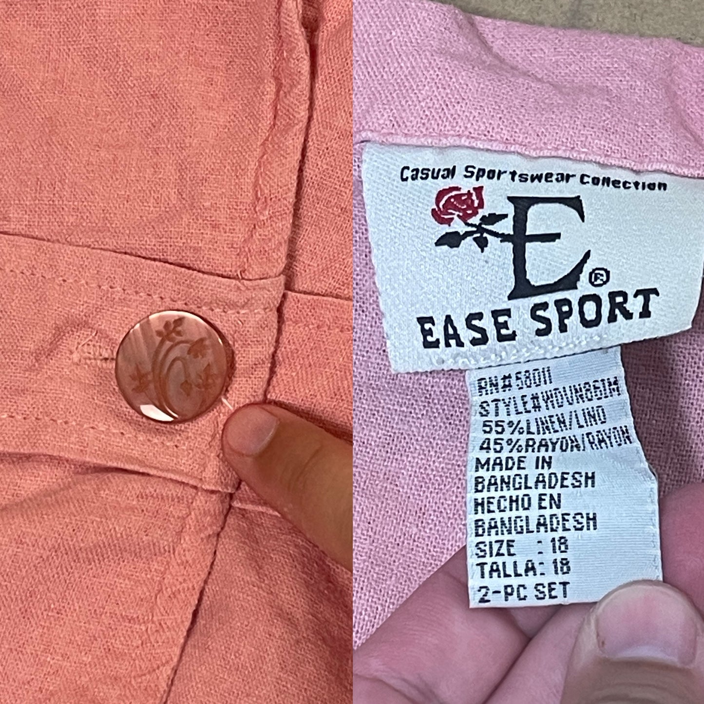 Y2K Short Sleeve Blazer Jacket (1X/2X)