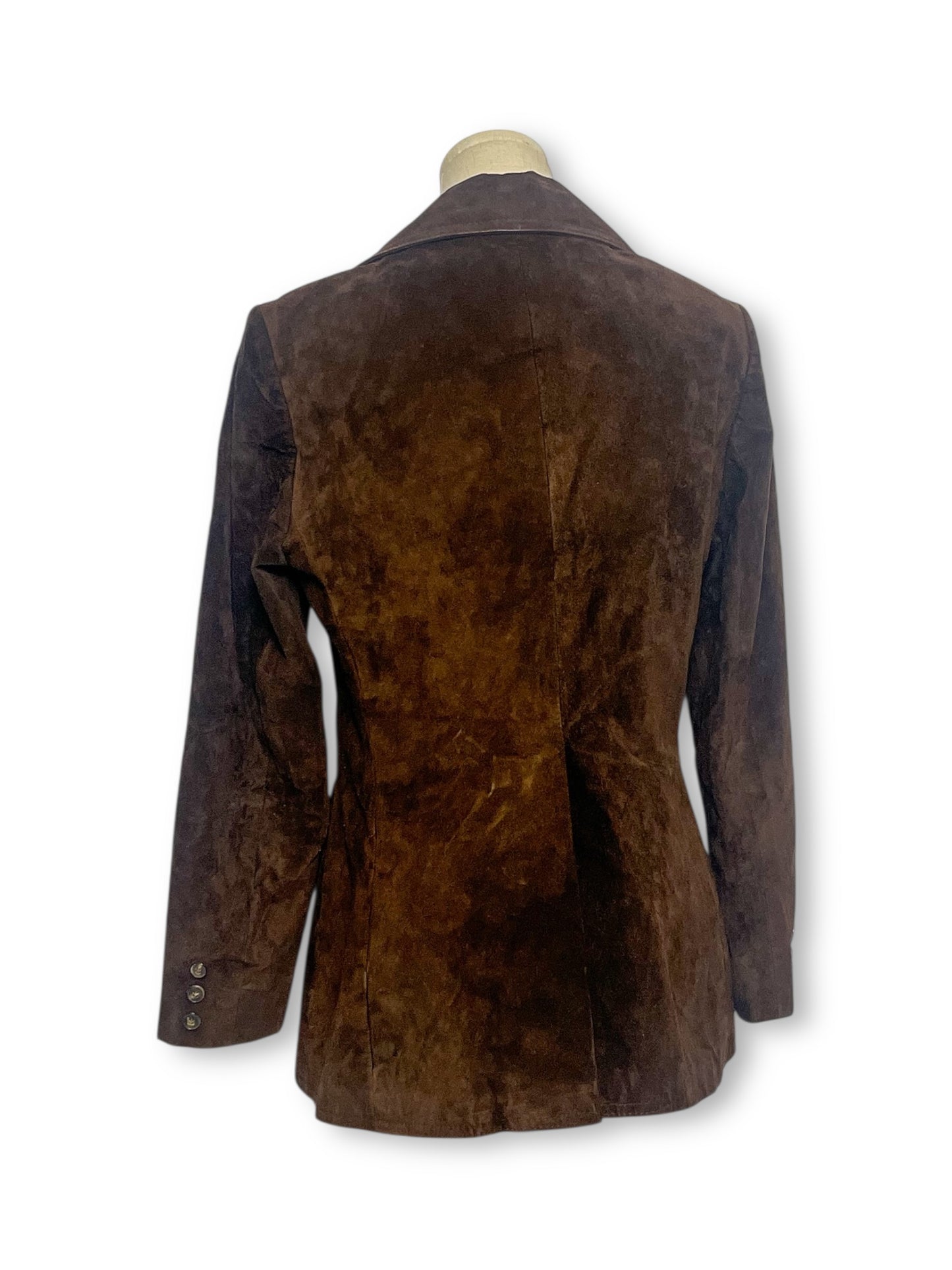 70’s/80’s Brown Suede Blazer (M)