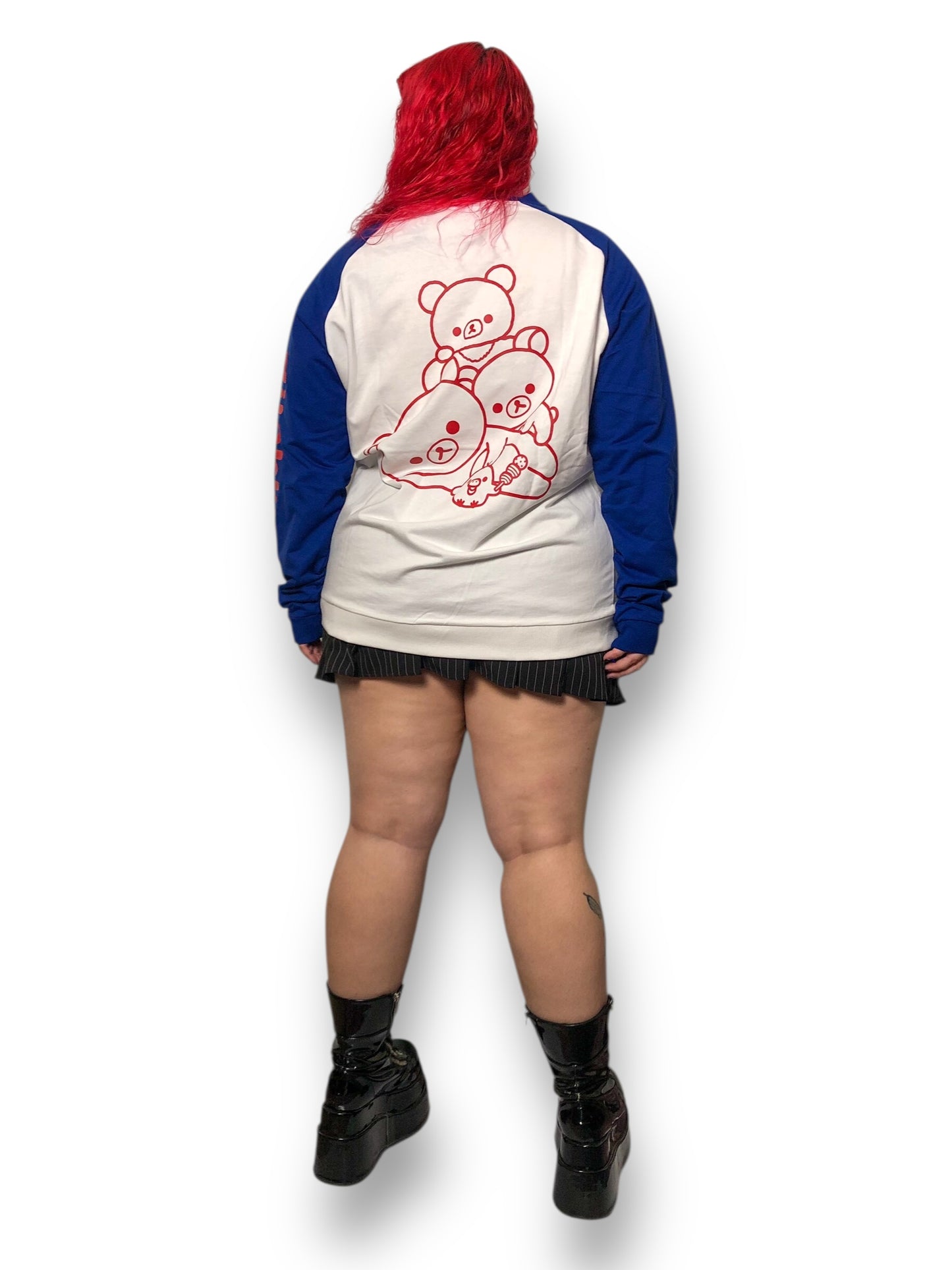 Rilakkuma 20th Anniversary USA Tour Raglan Long Sleeve Shirt (L/XL/2X)
