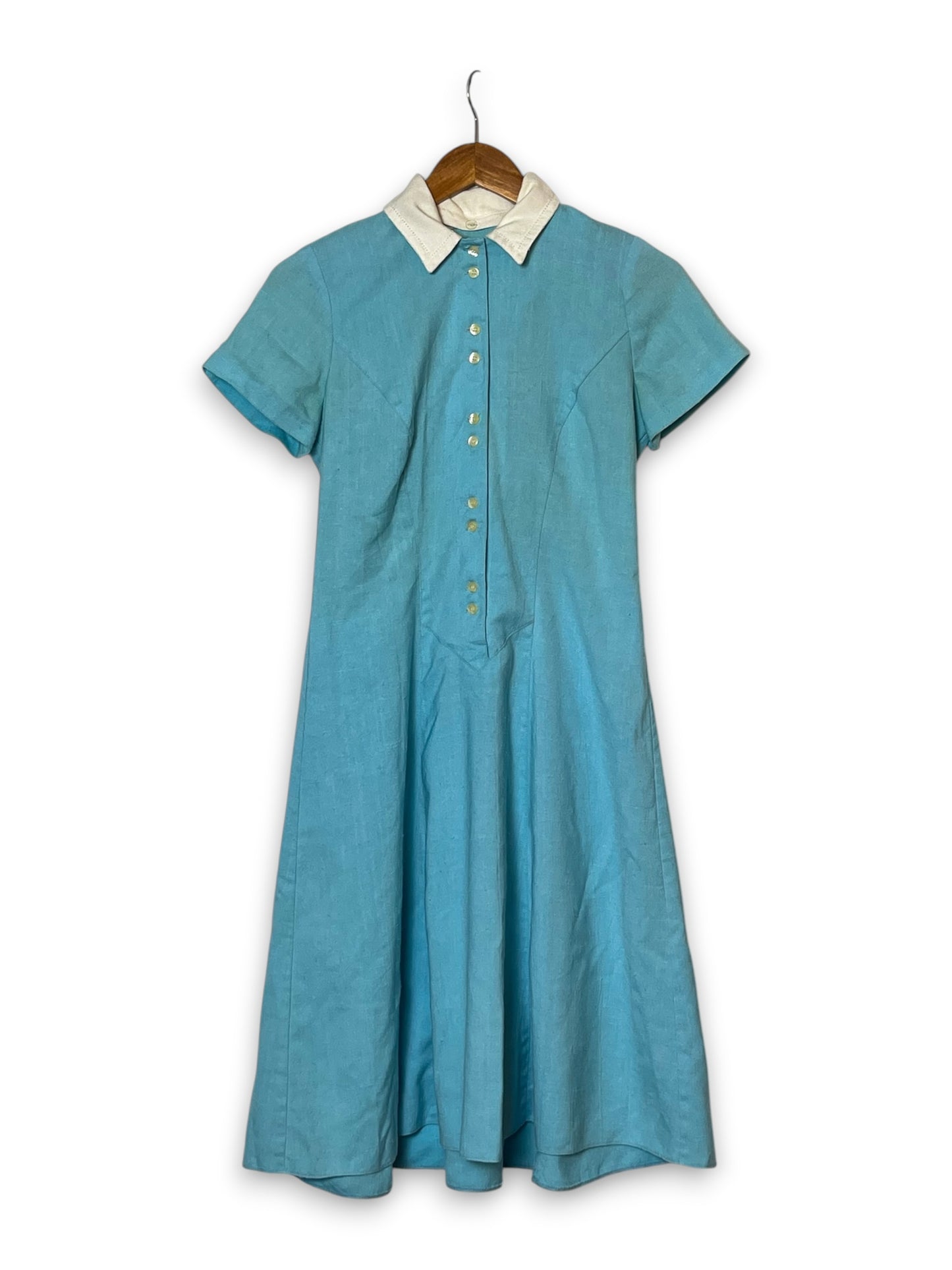 70’s/80’s Retro A-Line Dress (S)
