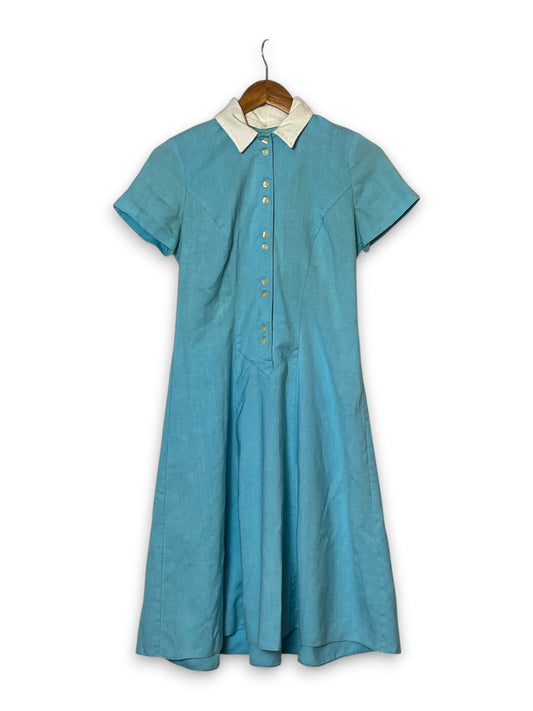 70’s/80’s Retro A-Line Dress (S)