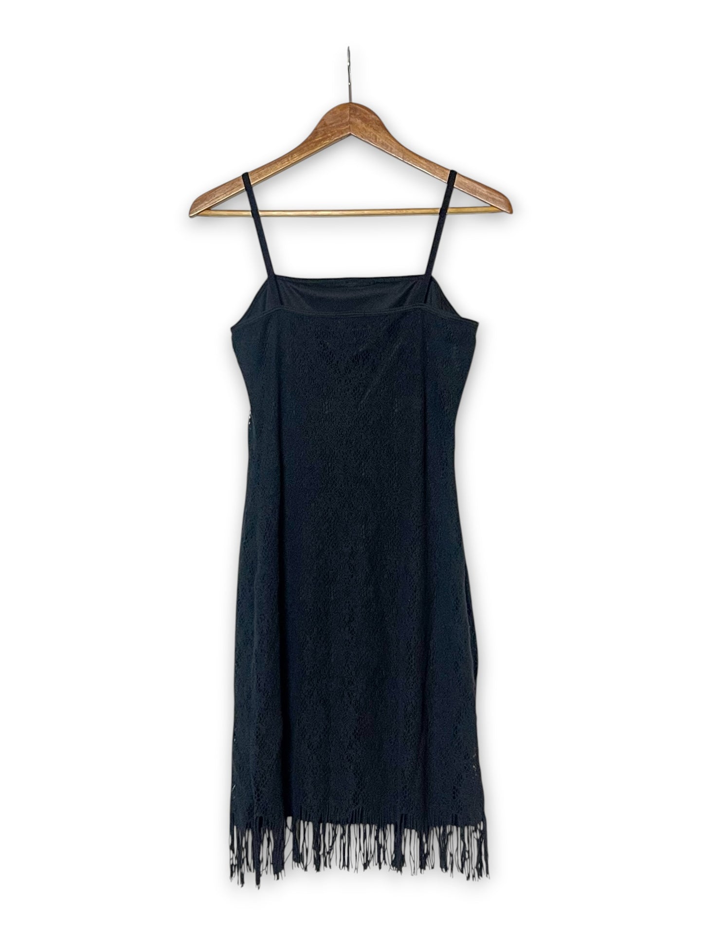 90’s Lace Fringe Dress (L)