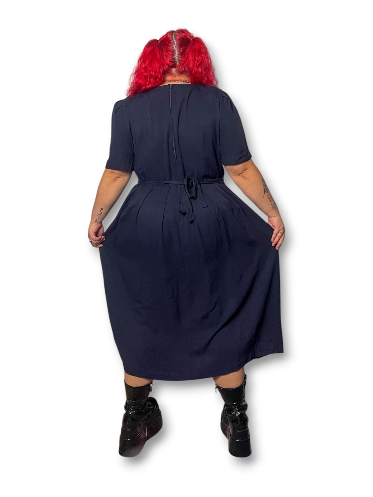 80’s/90’s Cottage Grunge Maxi Dress (2X/3X)
