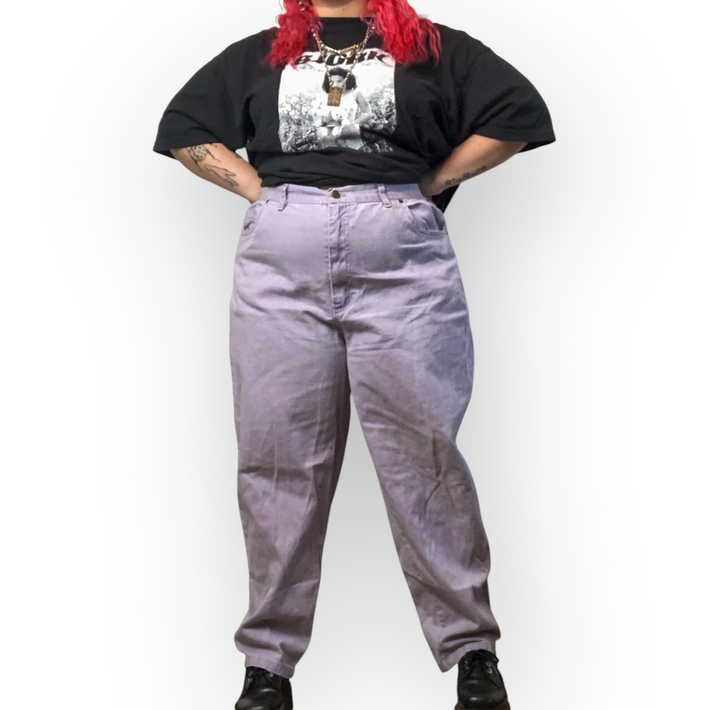 90’s/Y2K Forenza Lavender Jeans (2X/3X)