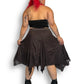 90’s/Y2K Maurices Brown Handkerchief Skirt (2X/3X/4X)