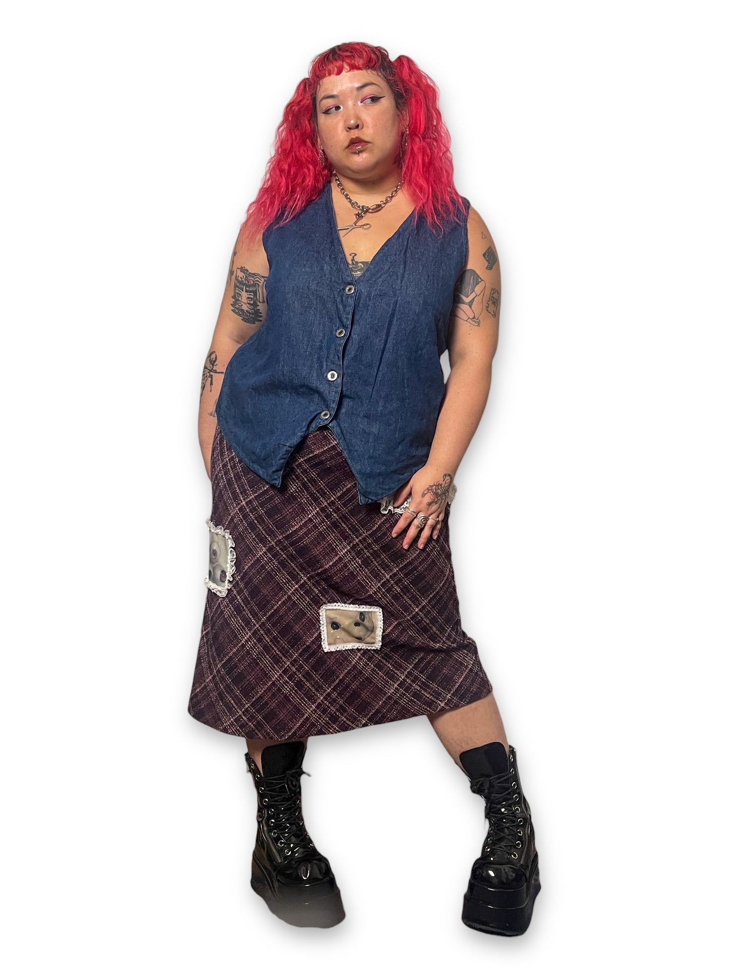 Reversible Denim Vest (2X)