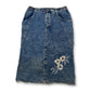 90’s Acid Wash Denim Pencil Skirt (M/L)