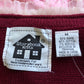 90’s Storybook Knits Burgundy Knit Cardigan Sweater (M/L)