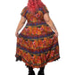 90’s/Y2K Boho Print Maxi Dress (XL/1X)