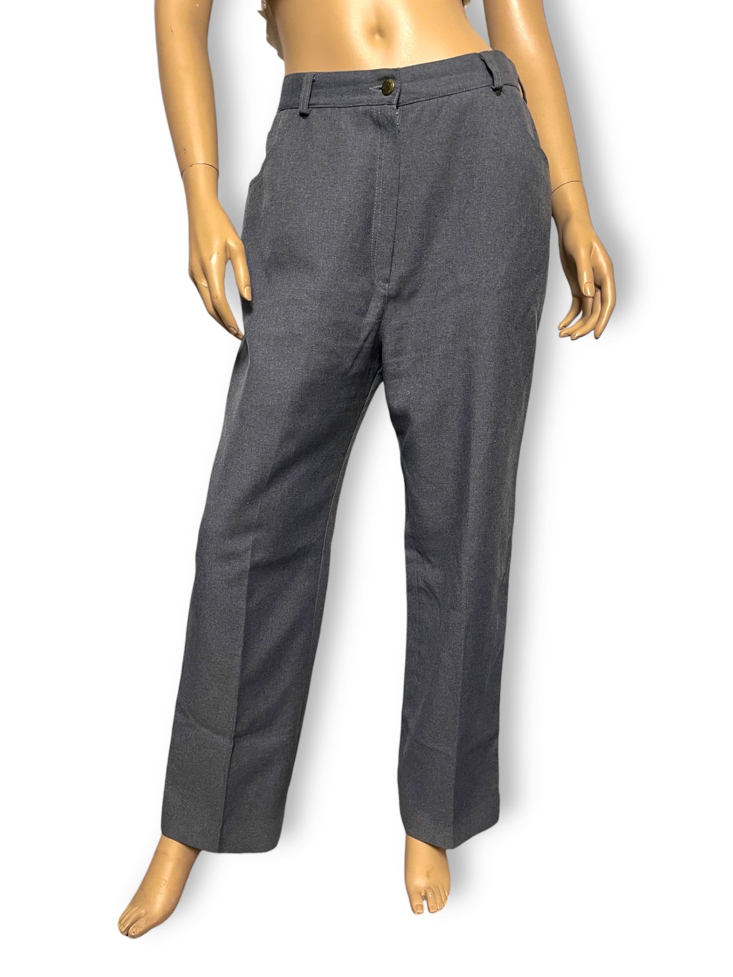 80’s Loubella Gray Slacks (L)