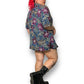 90’s/Y2K Hilo Hattie Blue and Purple Hawaiian Shirt (3X)