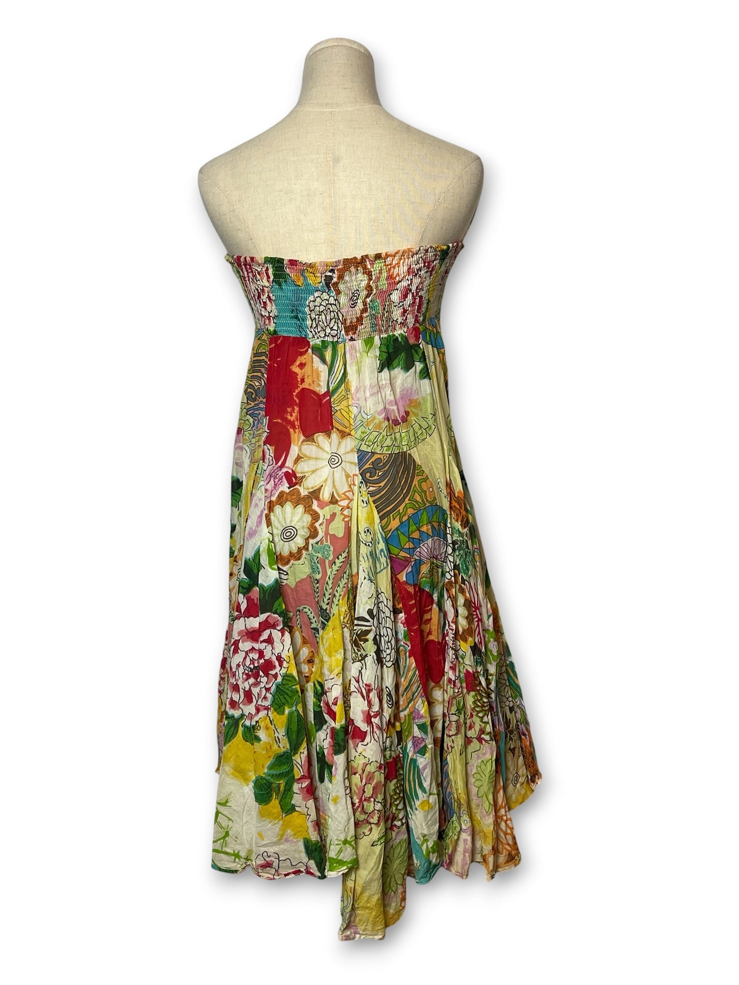 Y2K Boho Fairy Print Skirt (S/M/L)