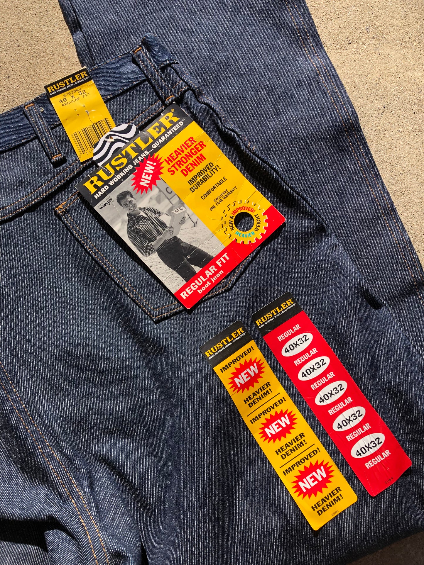 80’s/90’s Rustler Dark Wash Denim Jeans (2X)