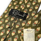 70’s Roland Olive Green Print Necktie