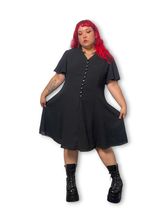 90’s Retro Goth Dress (3X)