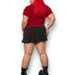 90’s Chico’s Red Slinky Shirt (L/XL)