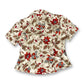 90’s/Y2K Floral Satin Blouse (XL)