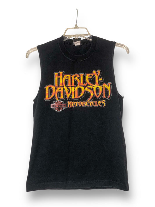 Harley Davidson Black Muscle Tank (S)