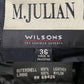 90’s/Y2K M. Julian by Wilsons Black Leather Cargo Pants (L/XL)