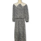 80’s Grunge Coquette Shirt Dress (XL)
