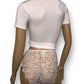 80’s Christian Dior White Lace High-Cut Panties (L)