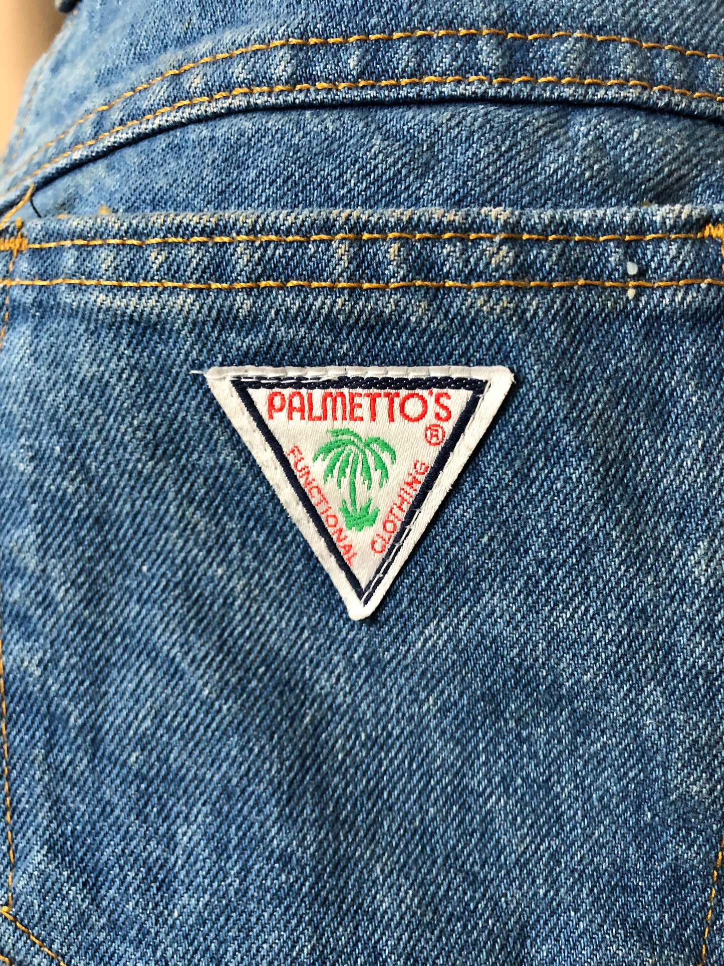 80’s Palmetto’s Light Wash Denim Skirt (M)
