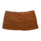 Y2K Rampage Khaki Corduroy Micro Mini Skirt (L)
