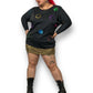 80’s/90’s Extra Touch International Sportswear Co Black Retro Shirt (2X)