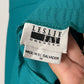 90’s/Y2K Retro Turquoise Midi Skirt (XL)
