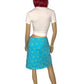 90’s Talbots Cyan Blue Skirt (M)