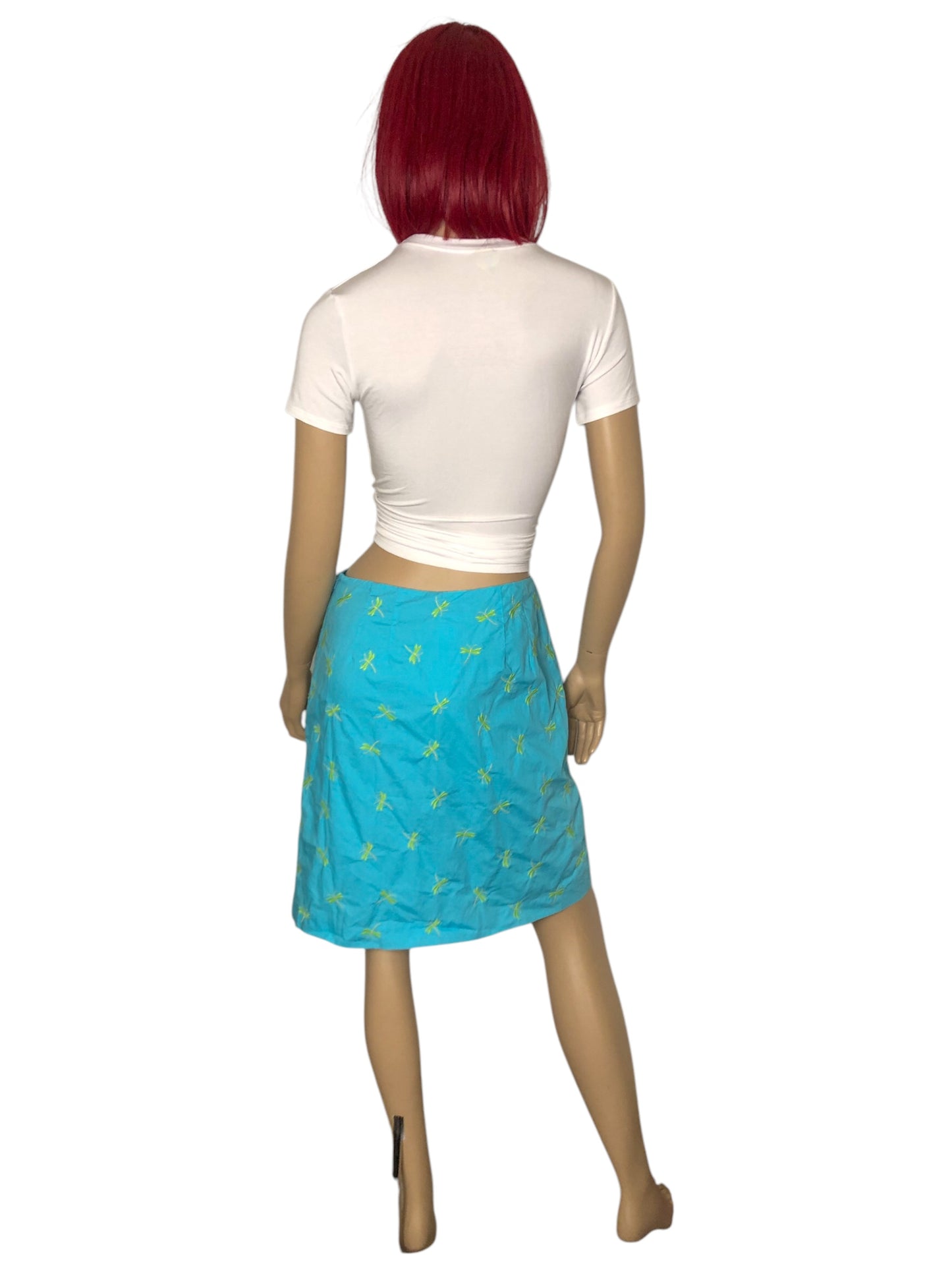 90’s Talbots Cyan Blue Skirt (M)