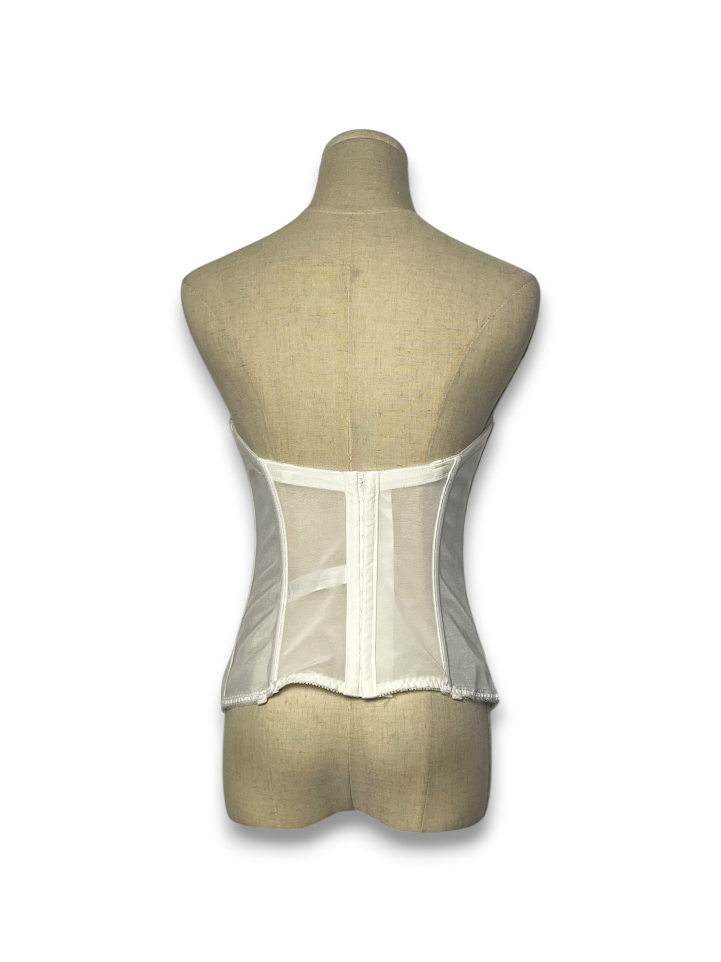 Ivory Bustier Corset Top (36B)