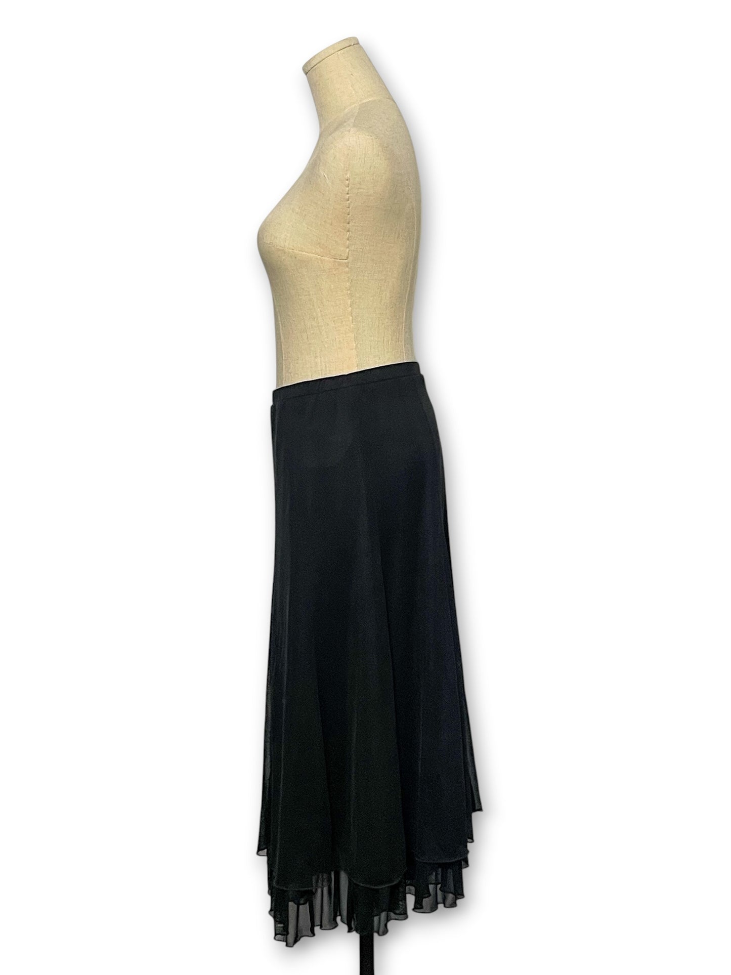 Y2K Goth Fairy Midi Skirt (S/M/L)