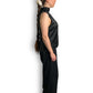 80’s Ralph Lauren Black Sleeveless Turtleneck Top (M/L)